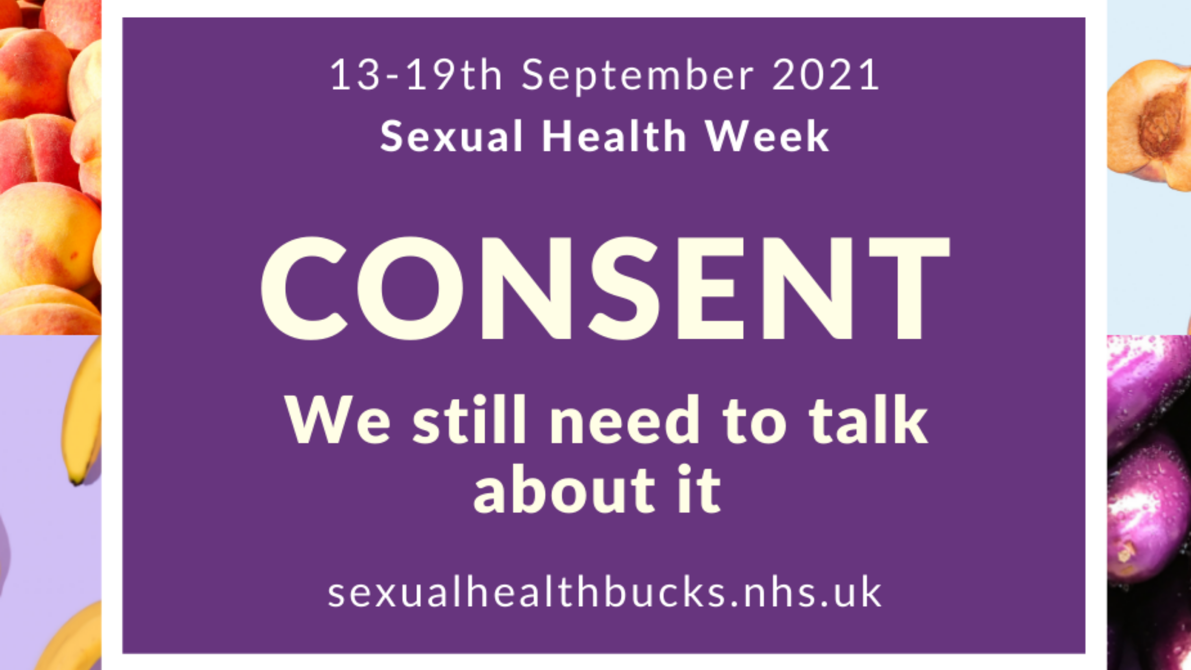 Sexual Health Week 13 19 September 2021 Sexual Health Bucks